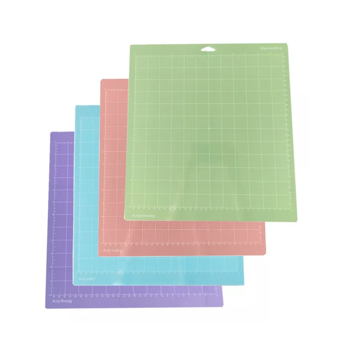 GENERICO - Pack 4 Tapetes De Corte Para Cameo Y Cricut