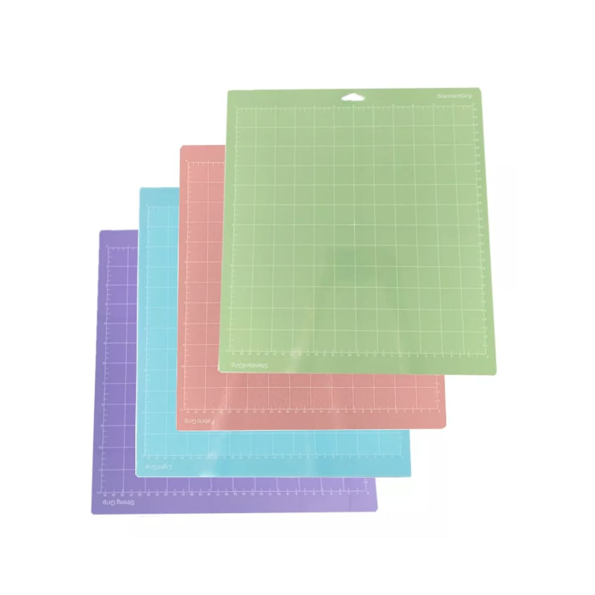 GENERICO - Pack 4 Tapetes De Corte Para Cameo Y Cricut