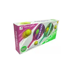 GENERICO - Set 2 Raquetas De Tenis + Pelota Diseño Atractivo