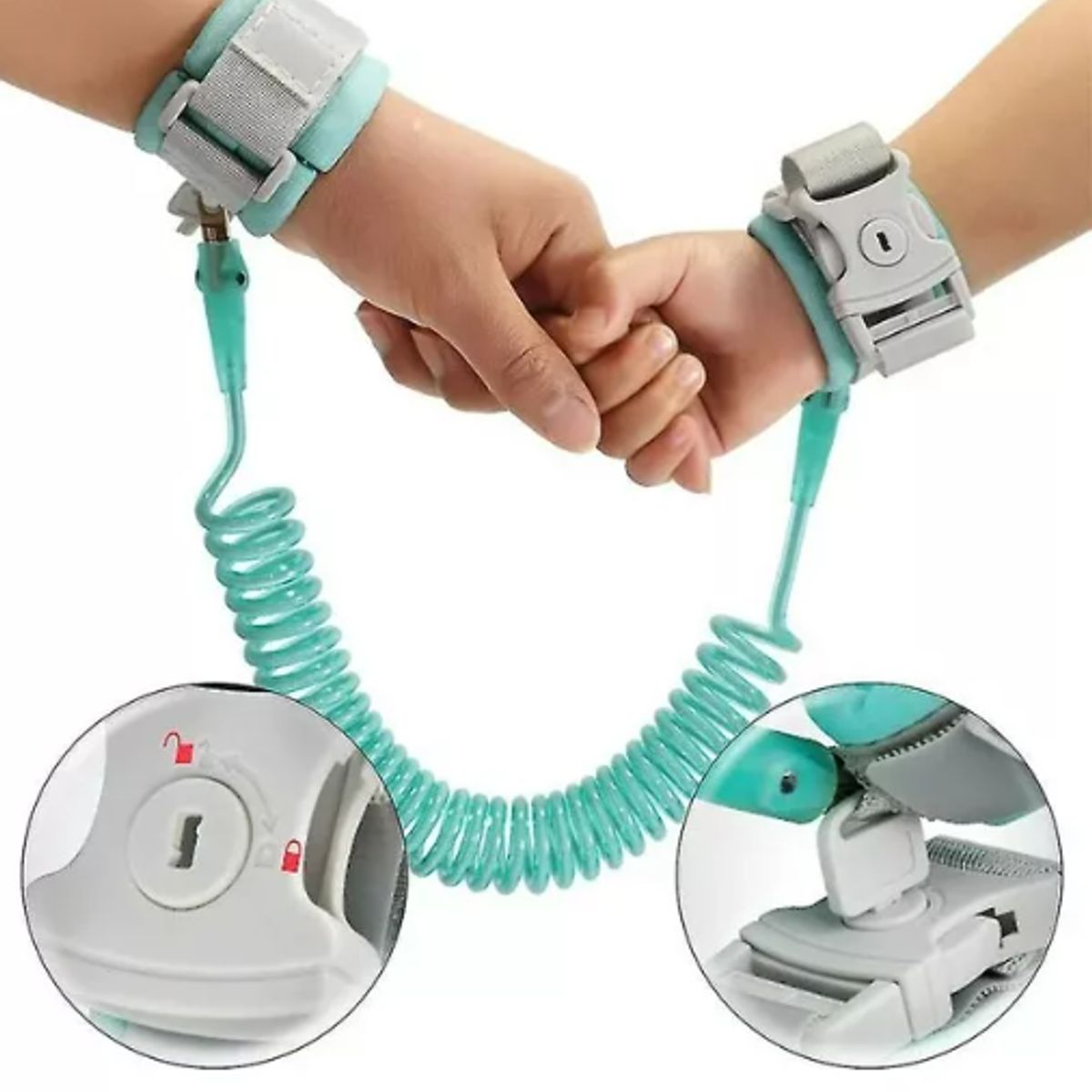 GENERICO - Arnés Muñequera Anti Pérdida-pulsera Con Seguro Para Niños