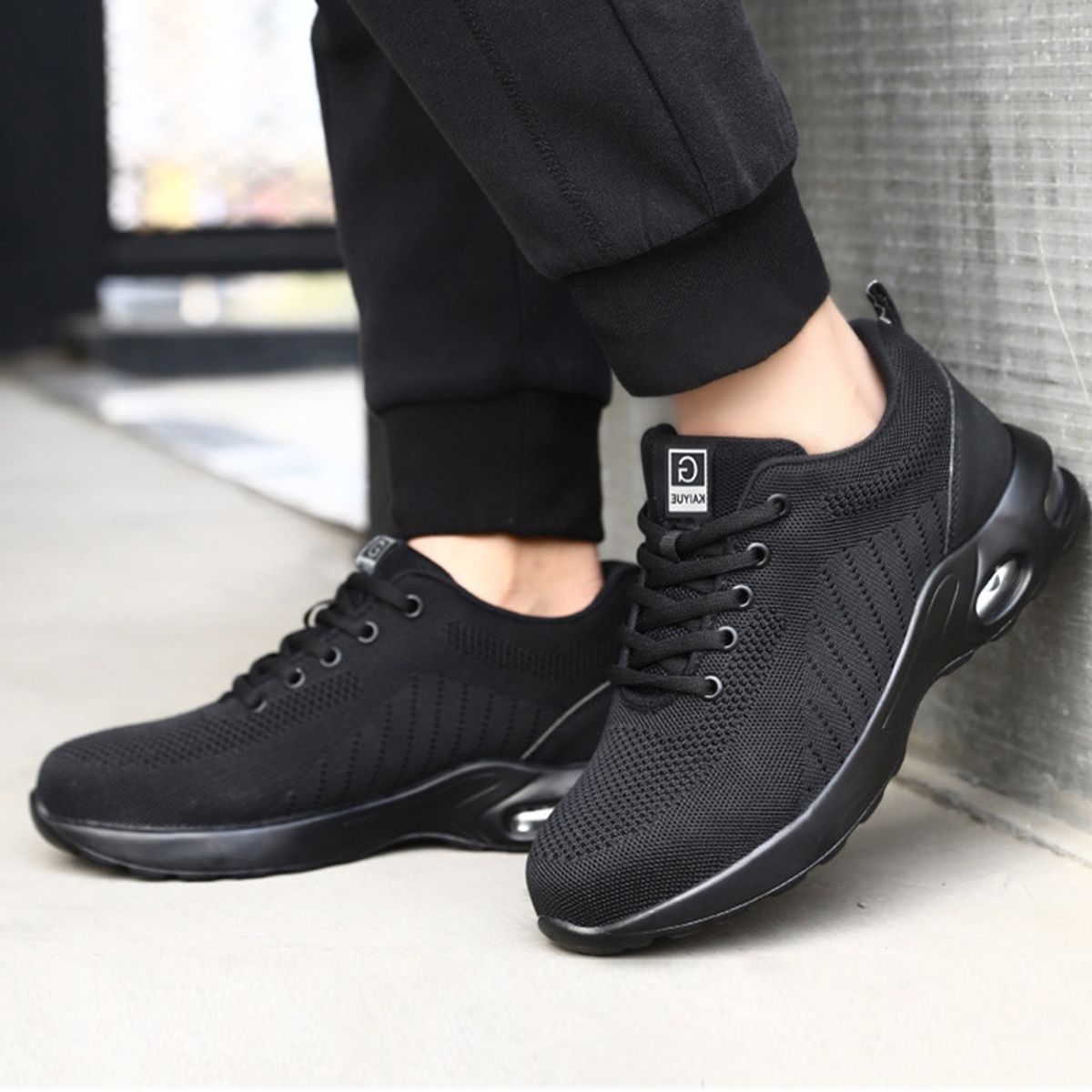 EVEREEN - Zapatos De Seguridad Industrial Para Trabajo Hombre Ligero