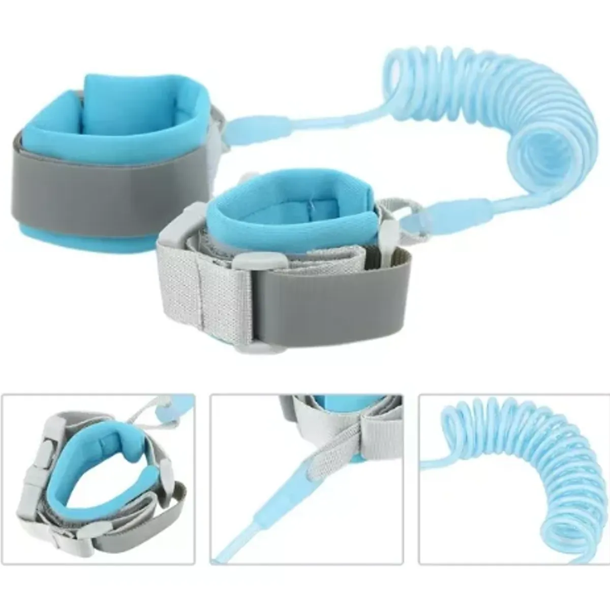 GENERICO - Arnés Muñequera Anti Pérdida-pulsera Con Seguro Para Niños.