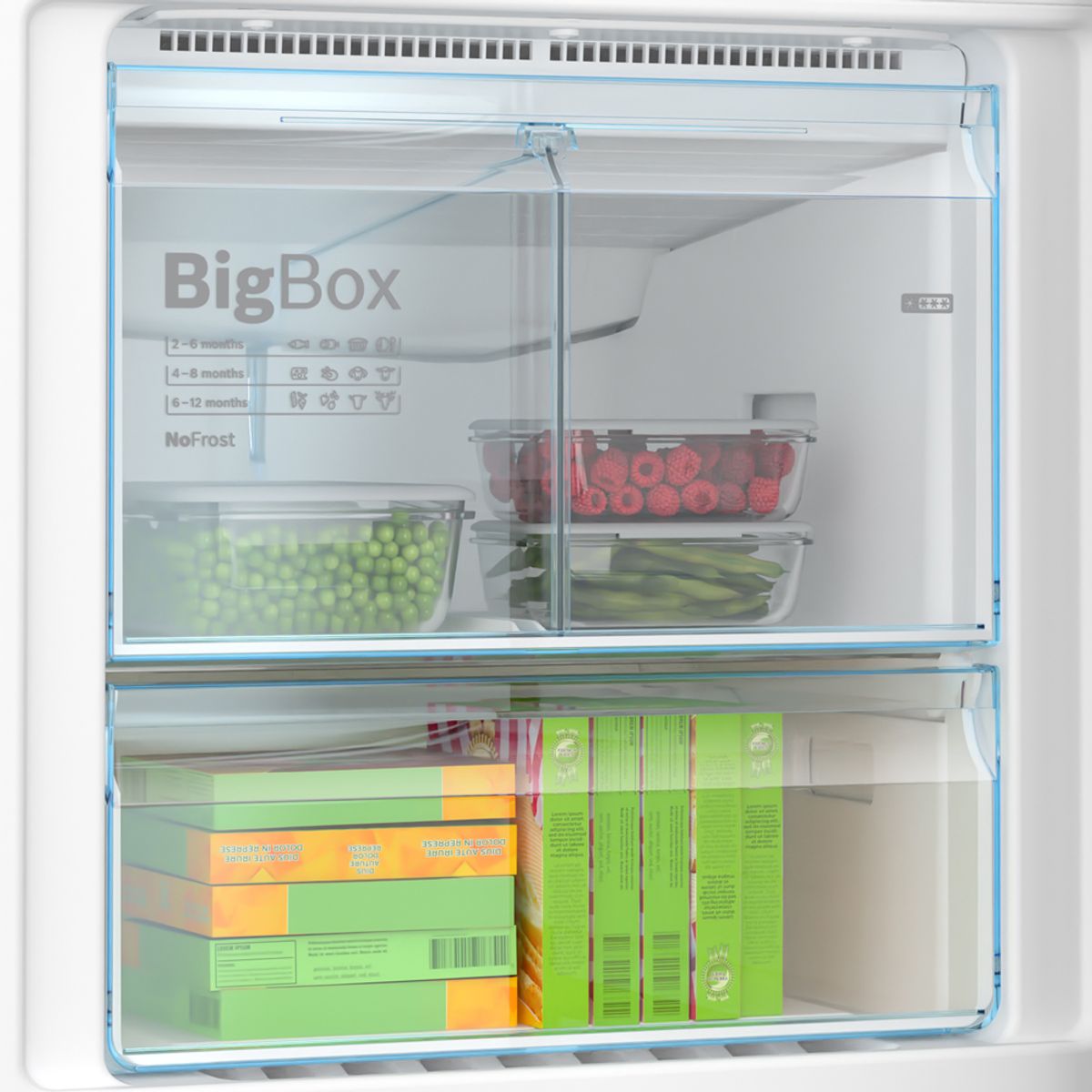 BOSCH - Refrigerador Bottom Freezer No Frost Bosch 505L