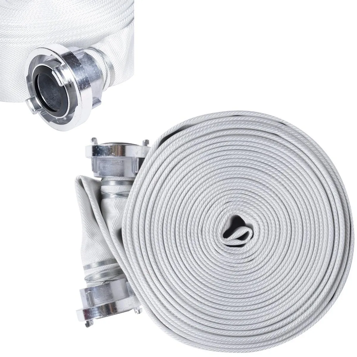 KUANGYE - Manguera Incendio Blanca 2 Pulgadas 30 M