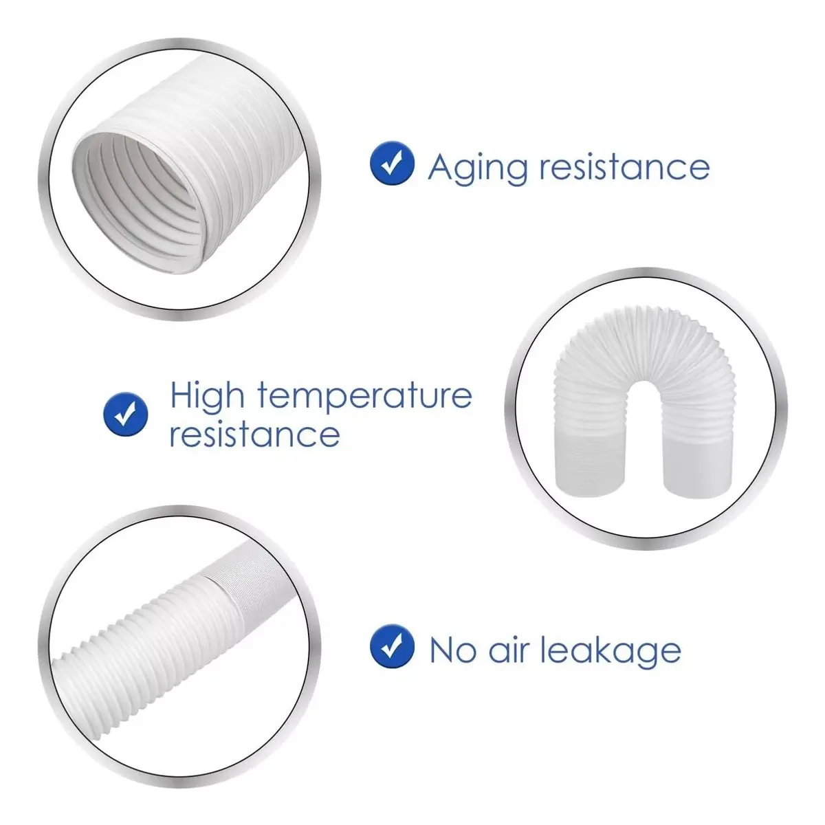 KUANGYE - Tubo O Manga Aire Acondicionado flexible Calambre