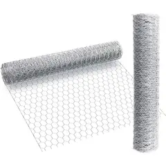 KUANGYE - Malla Hexagonal Gallinera 1mt Alto X 20mt Largo