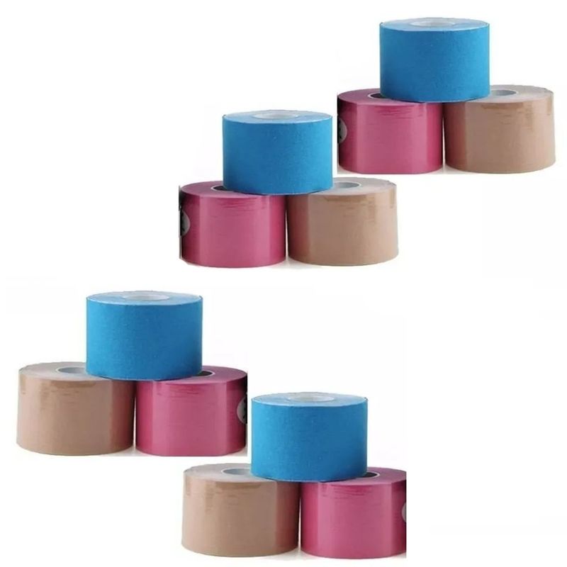 KUANGYE - 12 Pcs Cinta Kinesiológica De Tela Neuromuscular