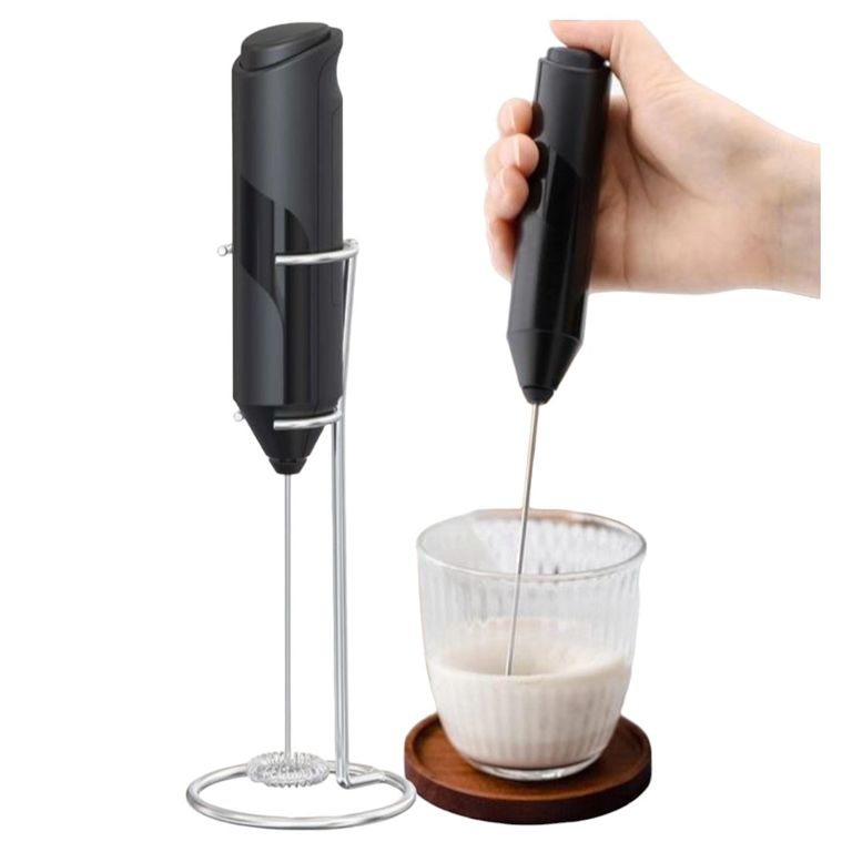 Batidor Espumador Leche Electrico Cafe Mezclador Manual Na68