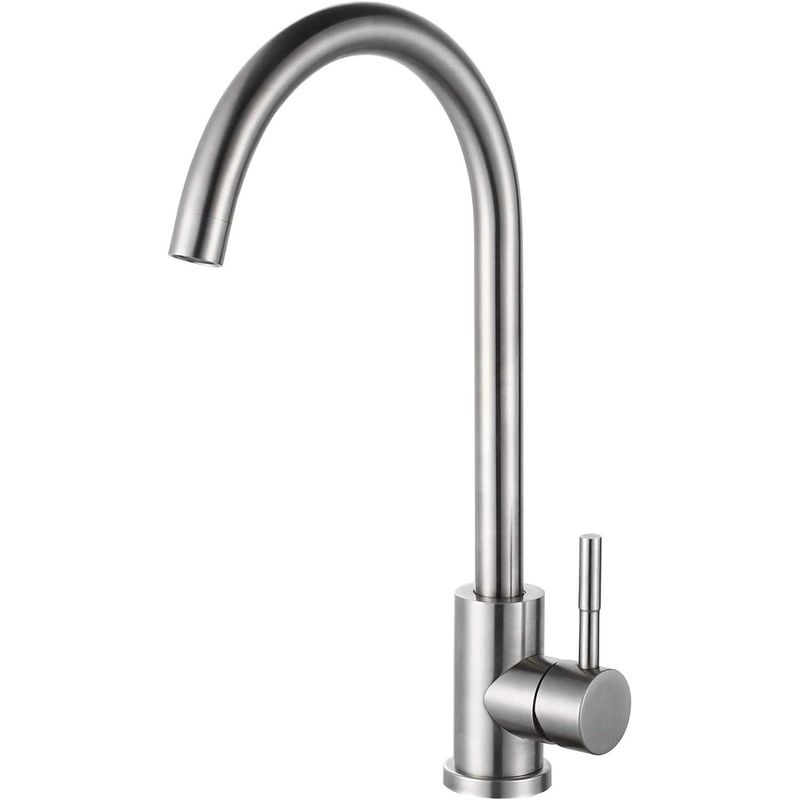 KUANGYE - Llave Monomando Lavaplatos Vertical Inoxidable