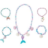 Juego De Cuentas De Sirena 500 Uds Kit Hacer Pulsera Collar