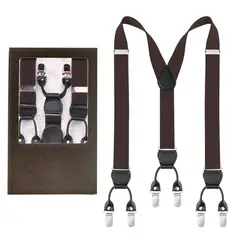 LUKOVEE - Suspensor En Caja Hombre Ajustables Y Elástico De Colores