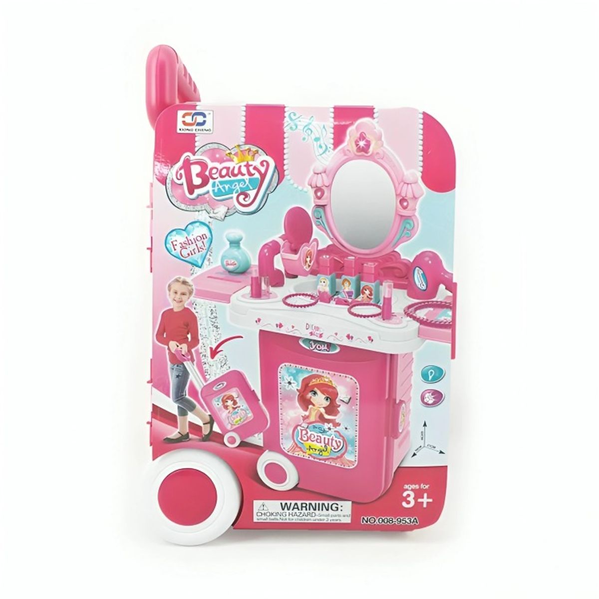 OEM - SET MALETA 3 EN 1 BELLEZA