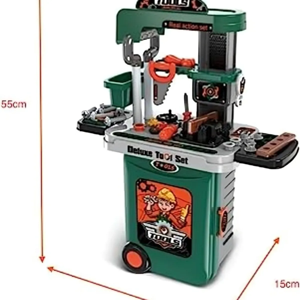 OEM - SET MALETA 3 EN 1 HERRAMIENTAS