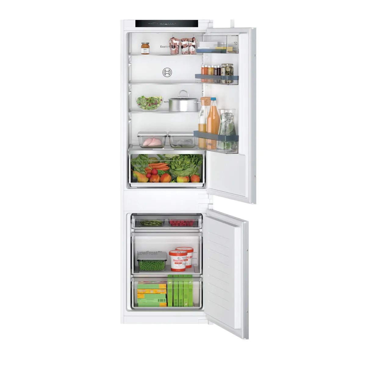 BOSCH - Refrigerador Bottom Freezer Bosch 267L Integrable