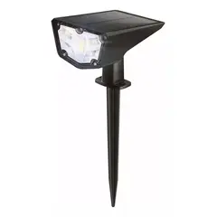 MUNDO MAGIA - Foco Estaca Led Solar Jardin Impermeable Luz Calida