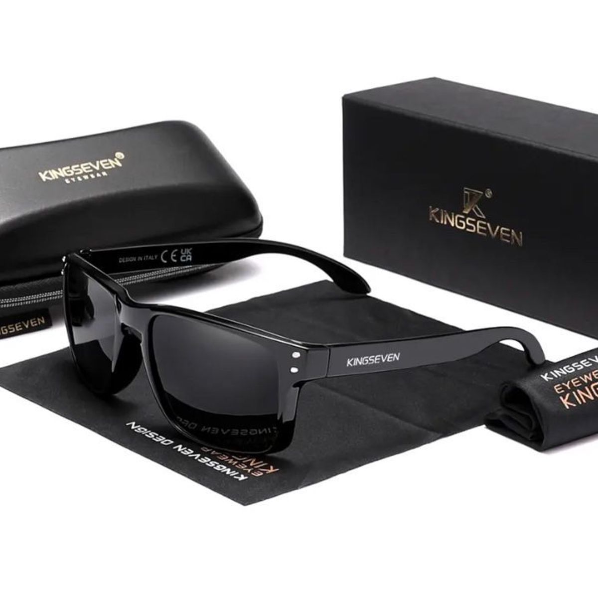 GENERICO - Lentes De Sol Kingseven  Polarizados UV Espejados