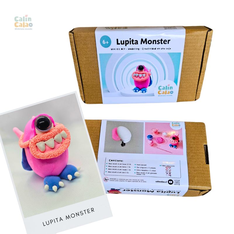 CALIN CALAO - KIT MANUALIDADES LUPITA MONSTER