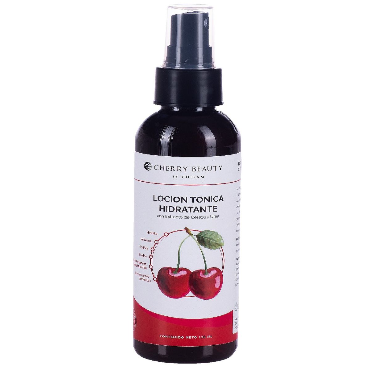 COESAM - Loción Tónica Hidratante con Extracto de Cereza y Urea CHERRY BEAUTY
