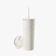 GENERICO - VASO TERMICO PREMIUM 700ML BLANCO DISEÑO