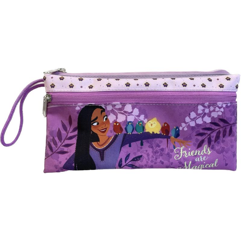 DISNEY - Estuche Doble Cierre Wish