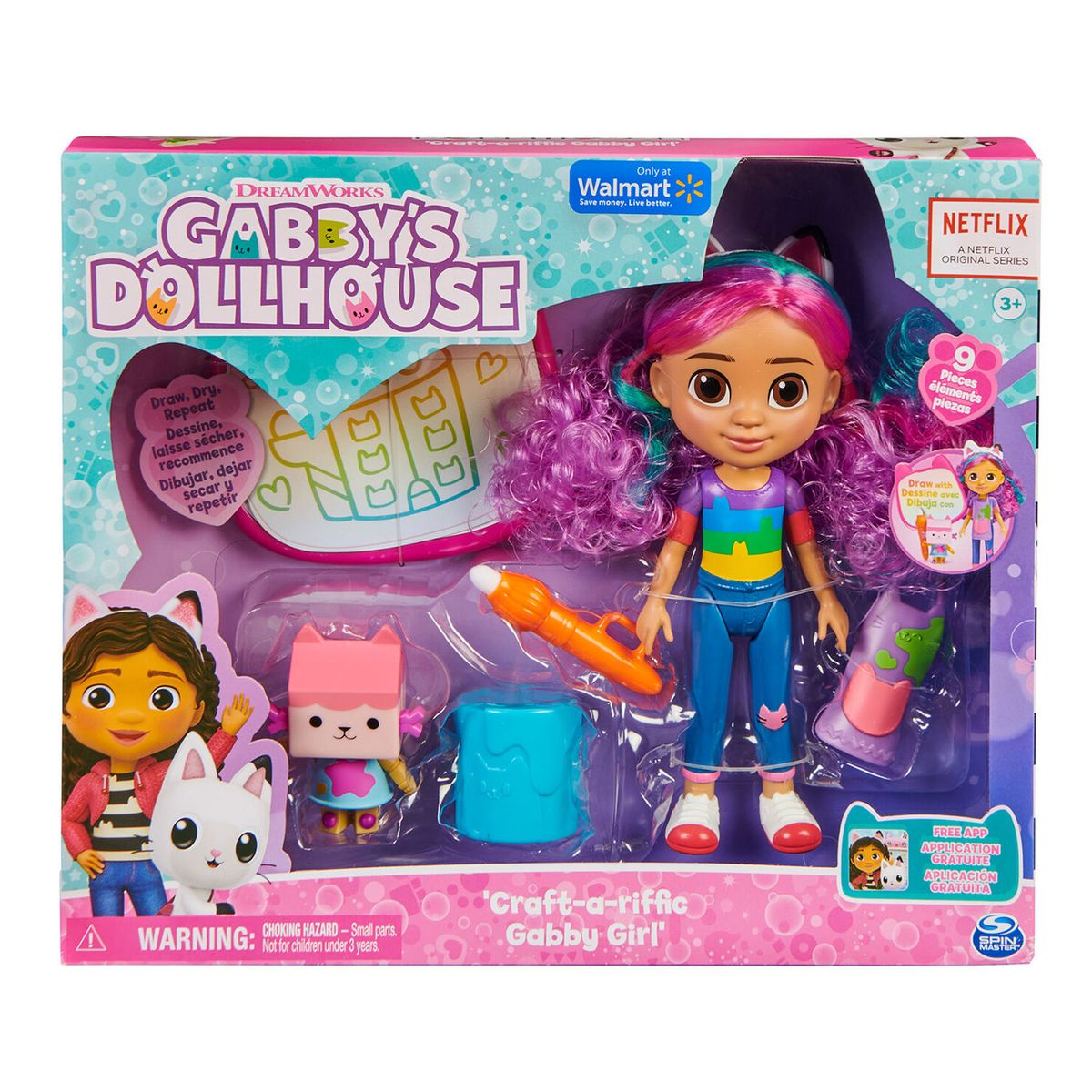 SPIN MASTER - Muñeca Gabbys Dollhouse Set De Dibujo