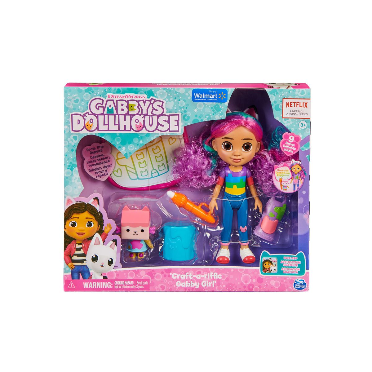 SPIN MASTER - Muñeca Gabbys Dollhouse Set De Dibujo