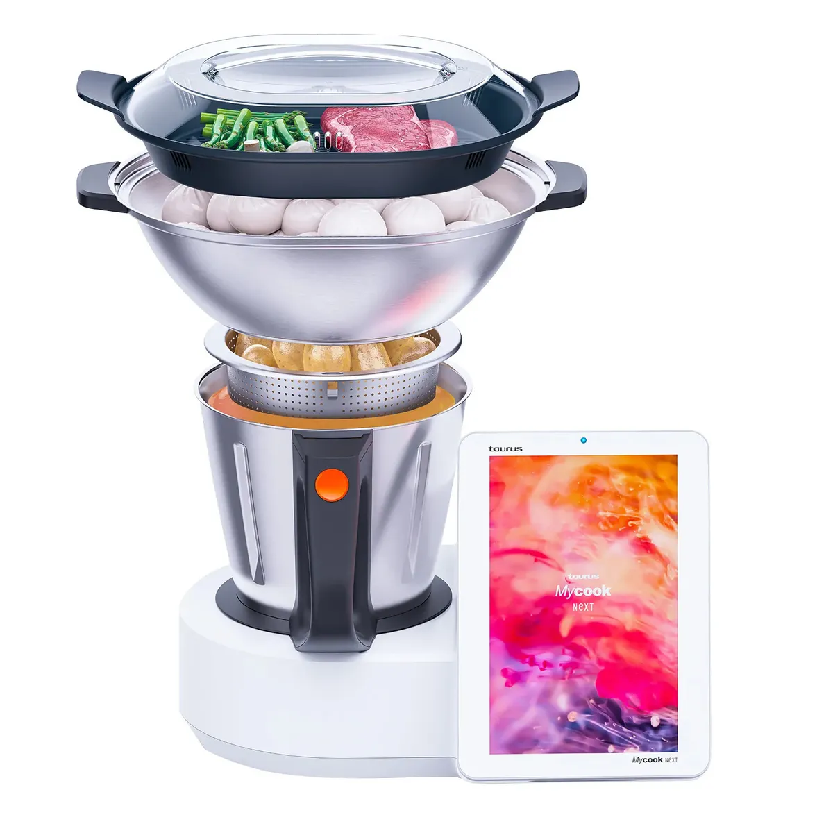 TAURUS - MYCOOK NEXT robot cocina XXL inducción wifi