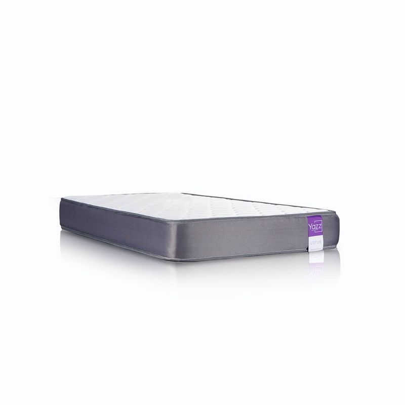 YAZZ - Colchon Espuma Lotus 1,5 Plaza y Media Yazz Alta Densidad