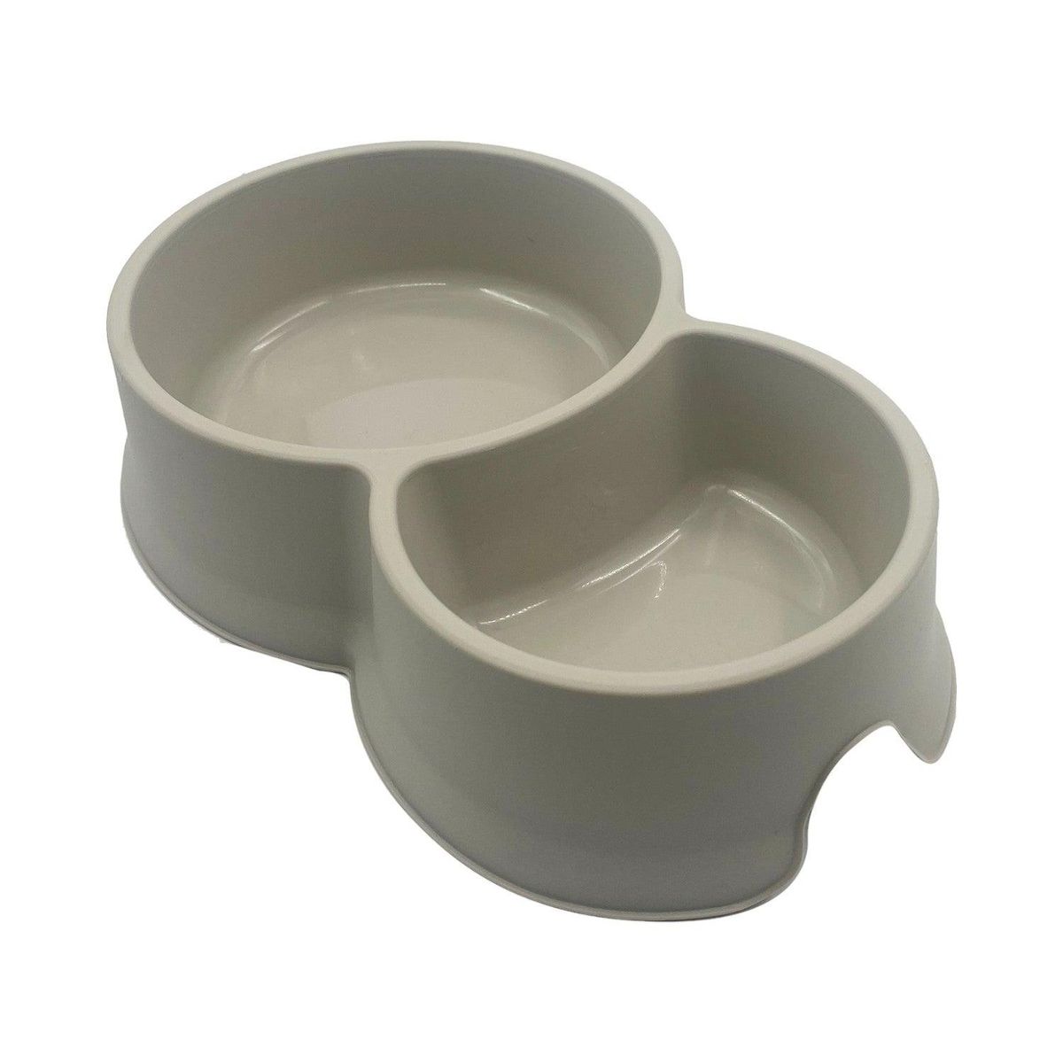 COOL PETS - Comedero Bebedero Doble Para Mascota Beige 95ML Cool Pets