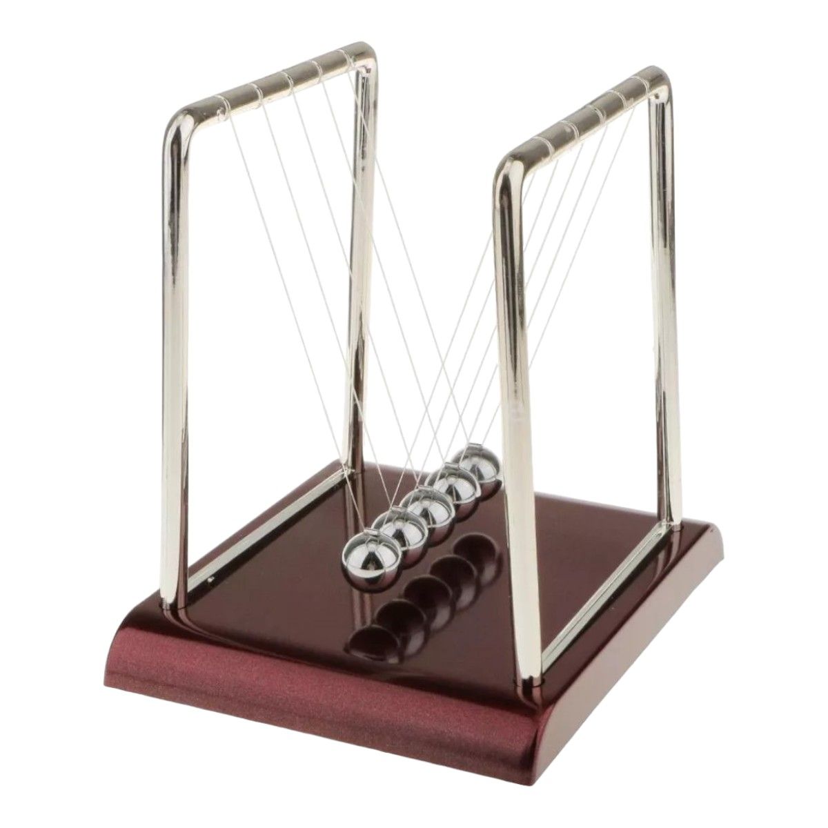 INVENCIBLE - Pendulo De Newton Cinetico Giratorio bolas Nb76