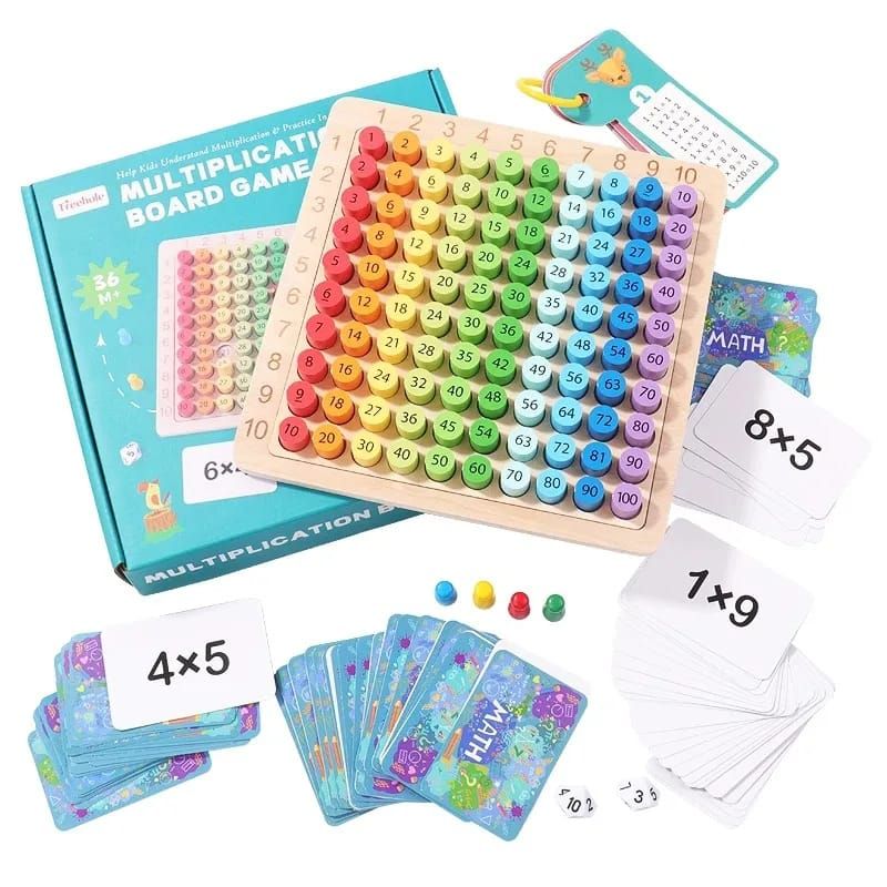 OEM - JUEGO DIDACTICO DE MULTIPLICACION MONTESSORI