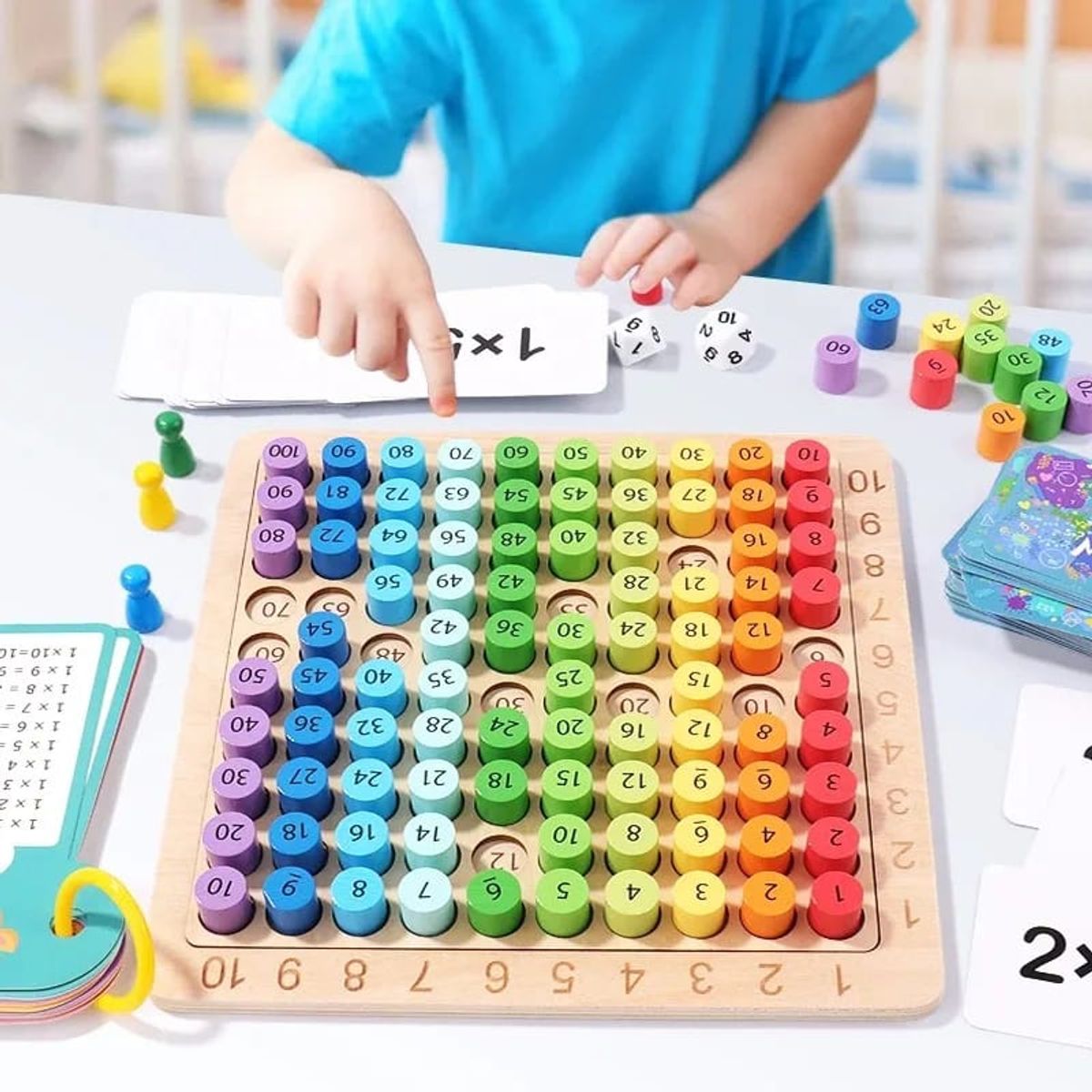 OEM - JUEGO DIDACTICO DE MULTIPLICACION MONTESSORI