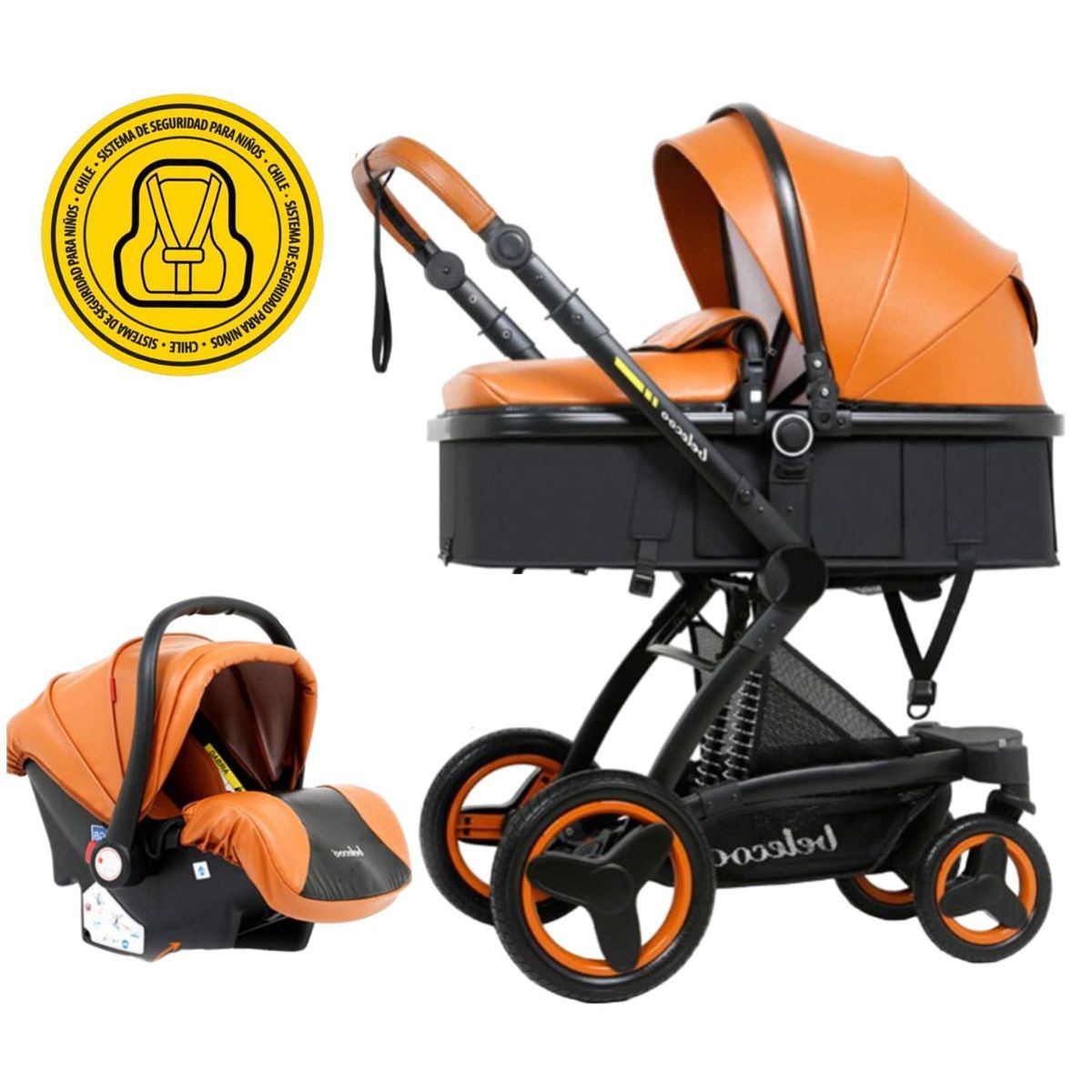 VOYAGE - Coche Travel System X6 Brown