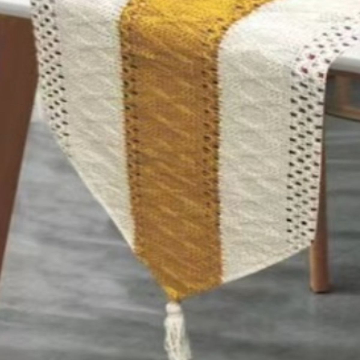 GENERICO - CAMINO DE MESA 30 X 180cm Amarillo