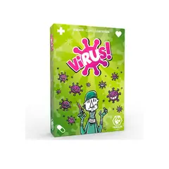 TRANJIS GAMES - JUEGO DE CARTAS VIRUS 1 - EDICION EN ESPAÑOL - NUEVO SELLADO