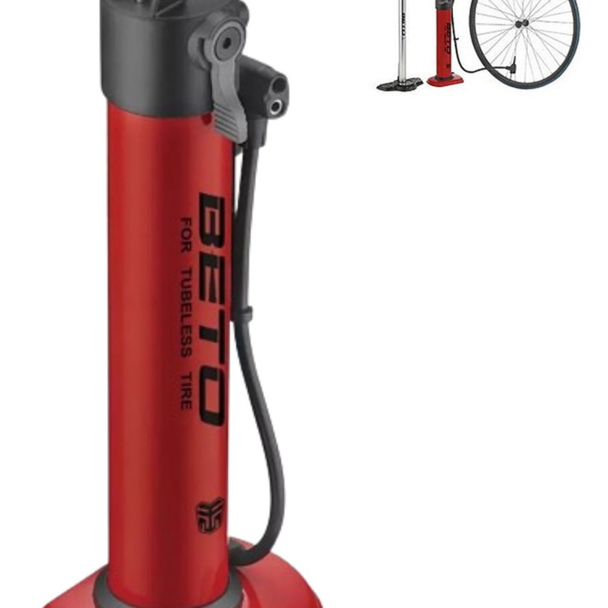 BETO - Bomba Compresión Acumulador Aire Beto Para Tubeless 160 Psi