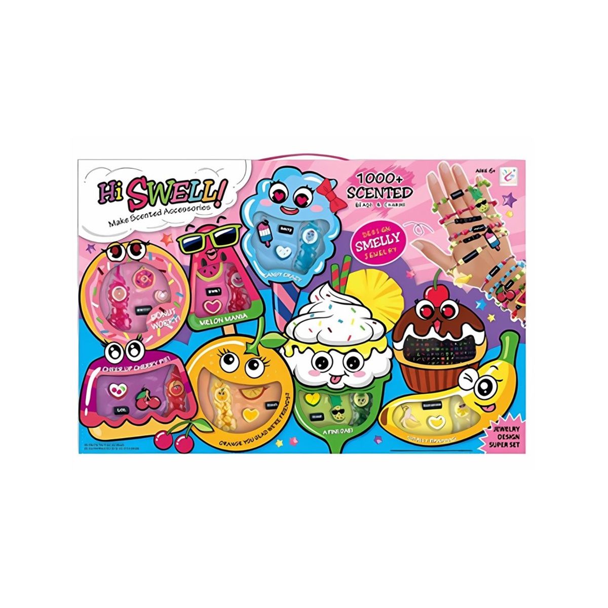 GENERICO - Set Aromatizado para Crear Joyas Juego Para Niños