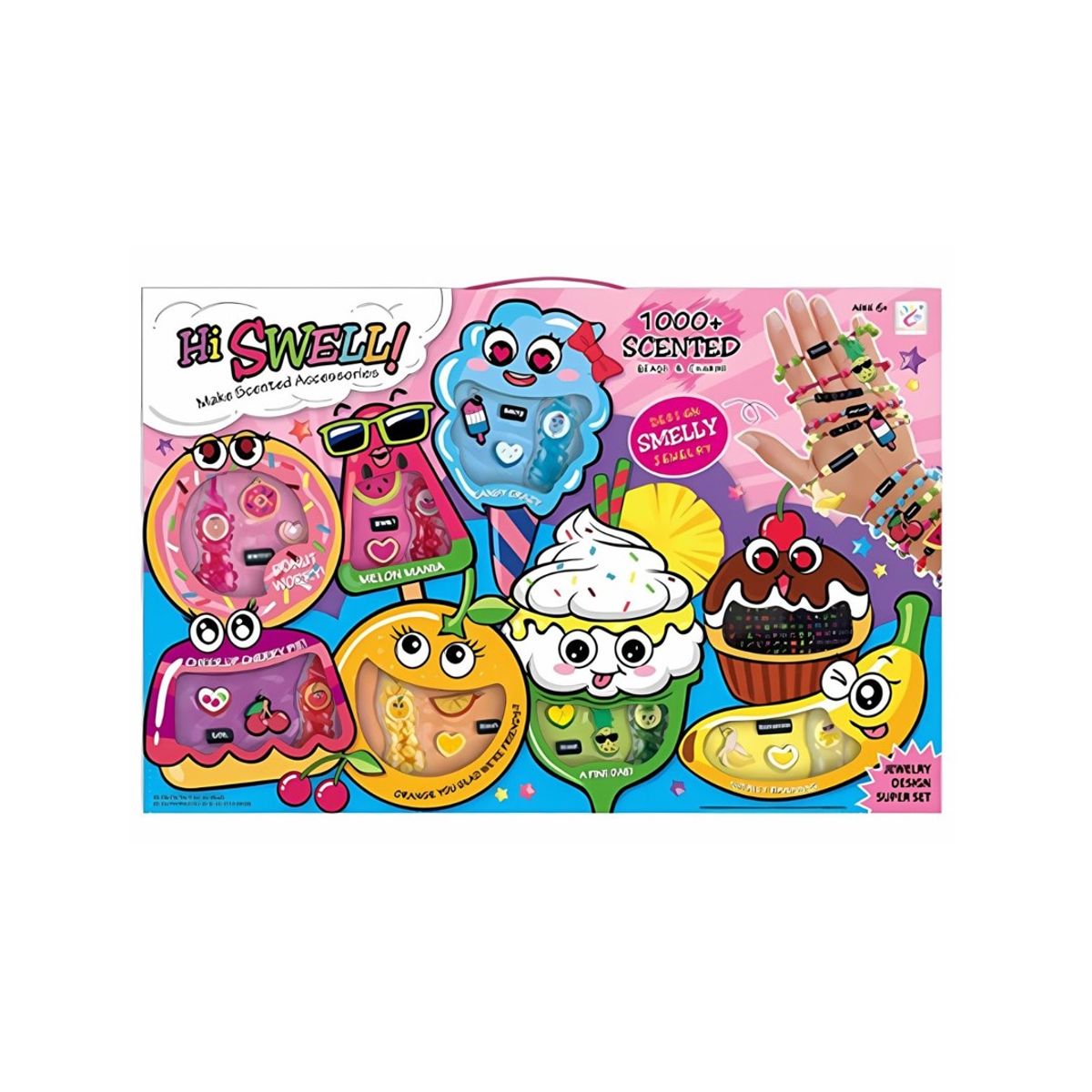 GENERICO - Set Aromatizado para Crear Joyas Juego Para Niños