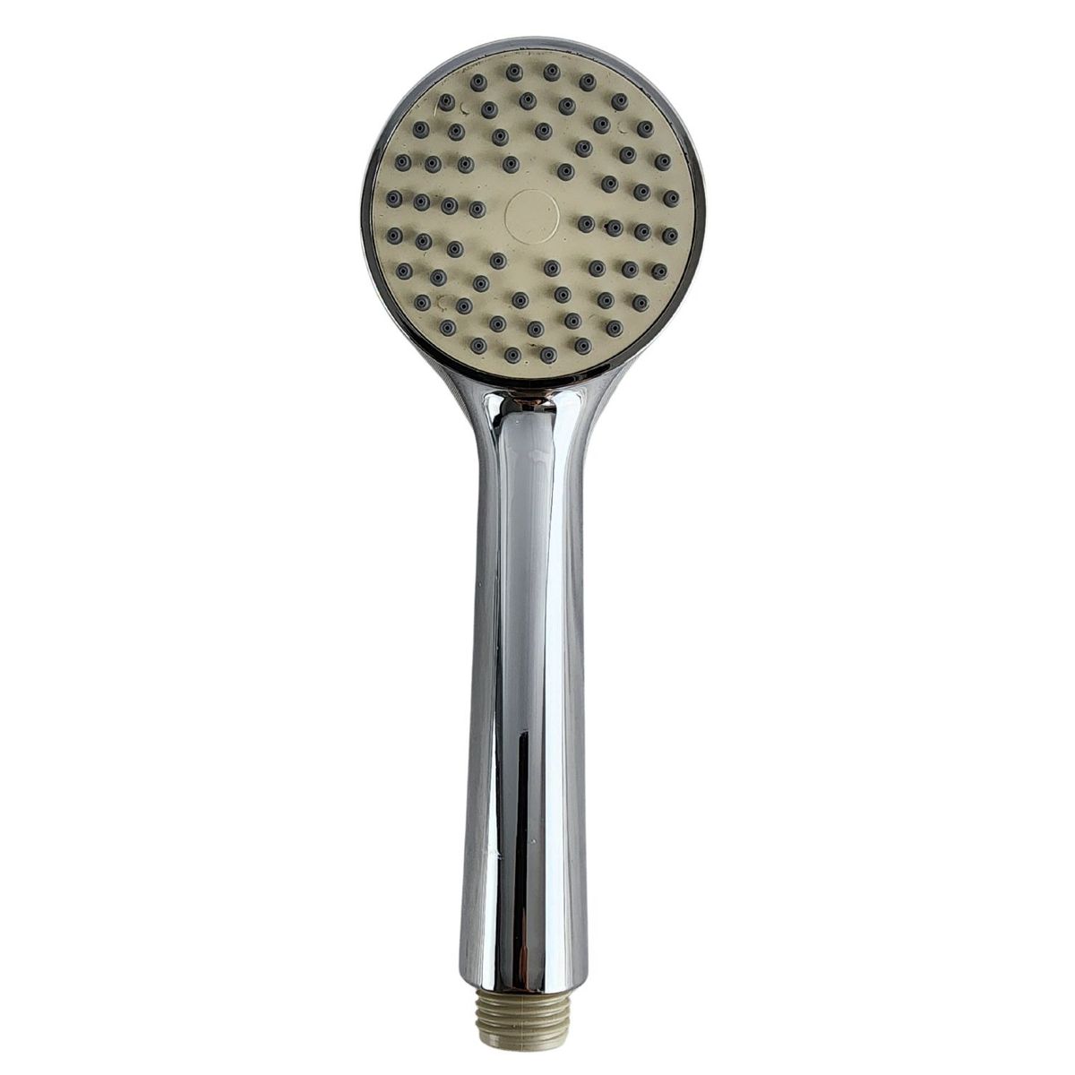 GENERICO - Cabezal de Ducha Redondo Flujo Fijo Mango Cromado Ahorra Agua