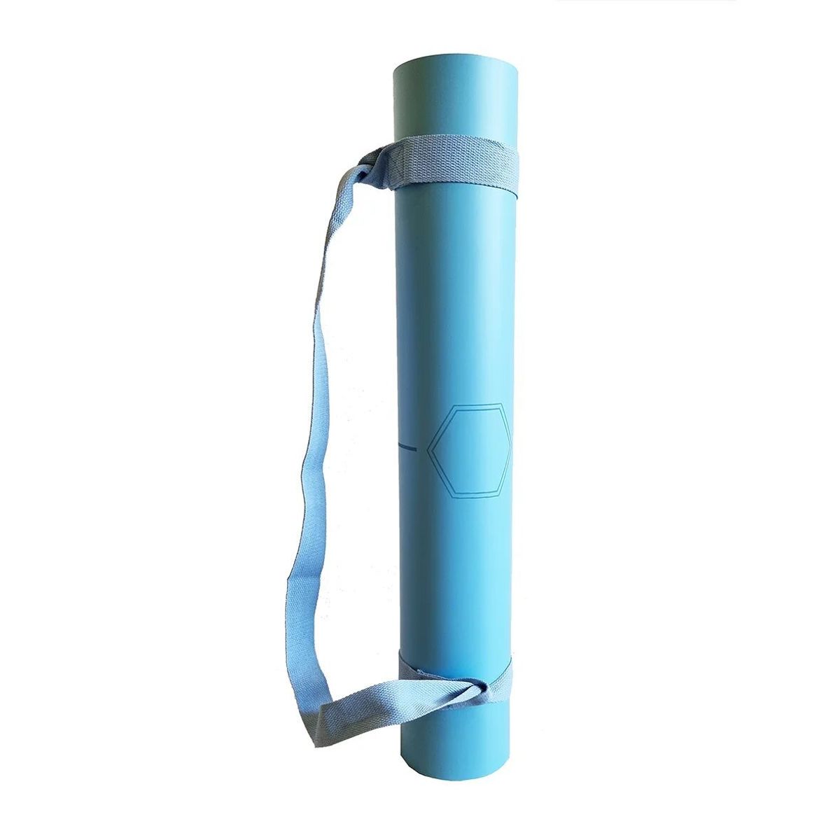 GENERICO - Mat PU Aqua 4mm Geometría Sagrada Yogafly