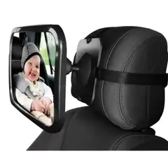 GENERICO - Espejo Retrovisor Vigilancia De Bebe Xl 360° Baby Mirror