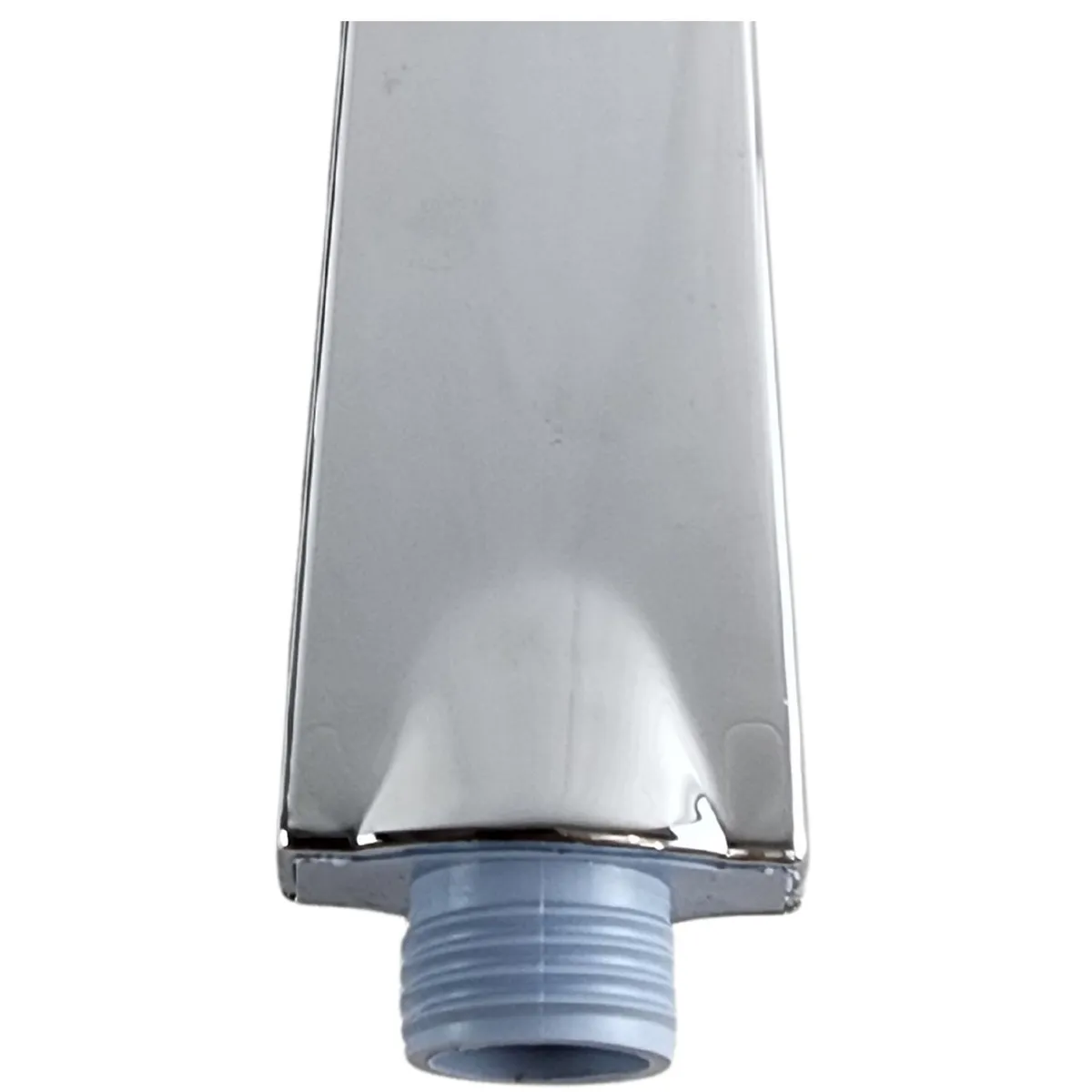 GENERICO - Cabezal de Ducha Rectangular ABS Cromado Macizo Premium