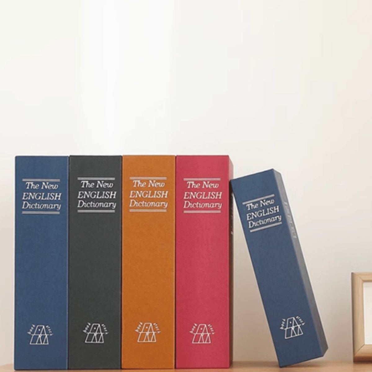 HOMESTAR - Alcancin Caja Billete Diccionario 20x26cm