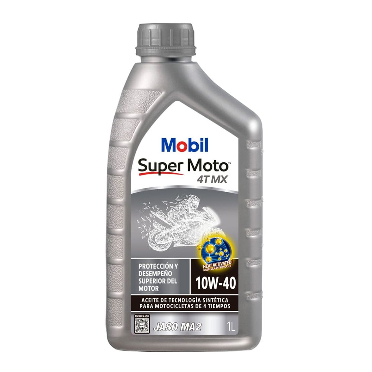 MOBIL - MOBIL SUPER MOTO 4T MX 10W-40 1LT