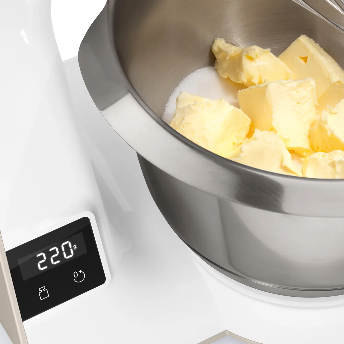 BOSCH - Batidora Amasadora de pedestal con Báscula Bosch 3en1 3.9L