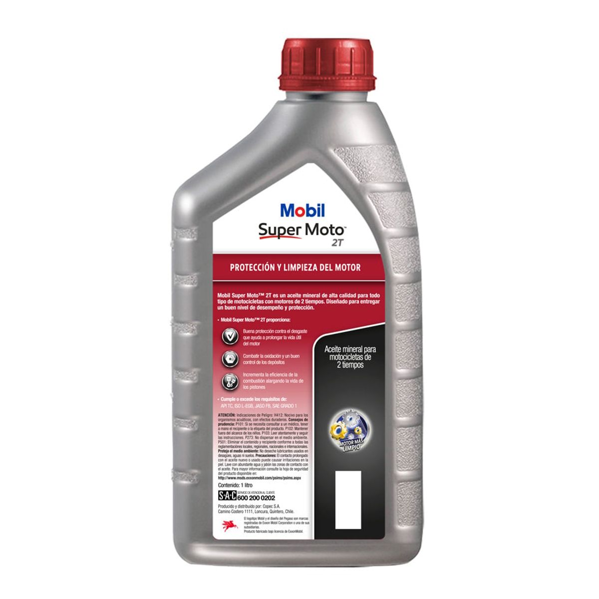 MOBIL - MOBIL SUPER MOTO 2T 1LT