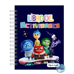 ELEFANTE AZULL - Libro de Actividades Infantil Inside Out Intensamente