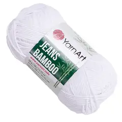 GENERICO - Hilo YarnArt Jeans Bamboo 50 grs (101)
