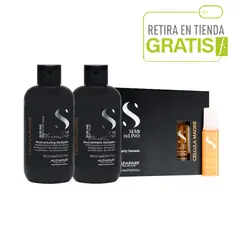ALFAPARF MILANO - ALFAPARF Kit Cellulas Madres Alfaparf + 12 Ampollas Argán Reparación