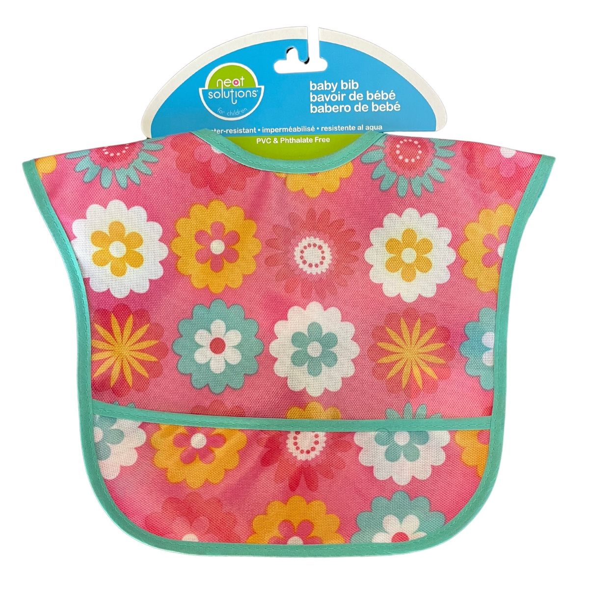 NOJO - Babero Niña impermeable con recipiente NOjo